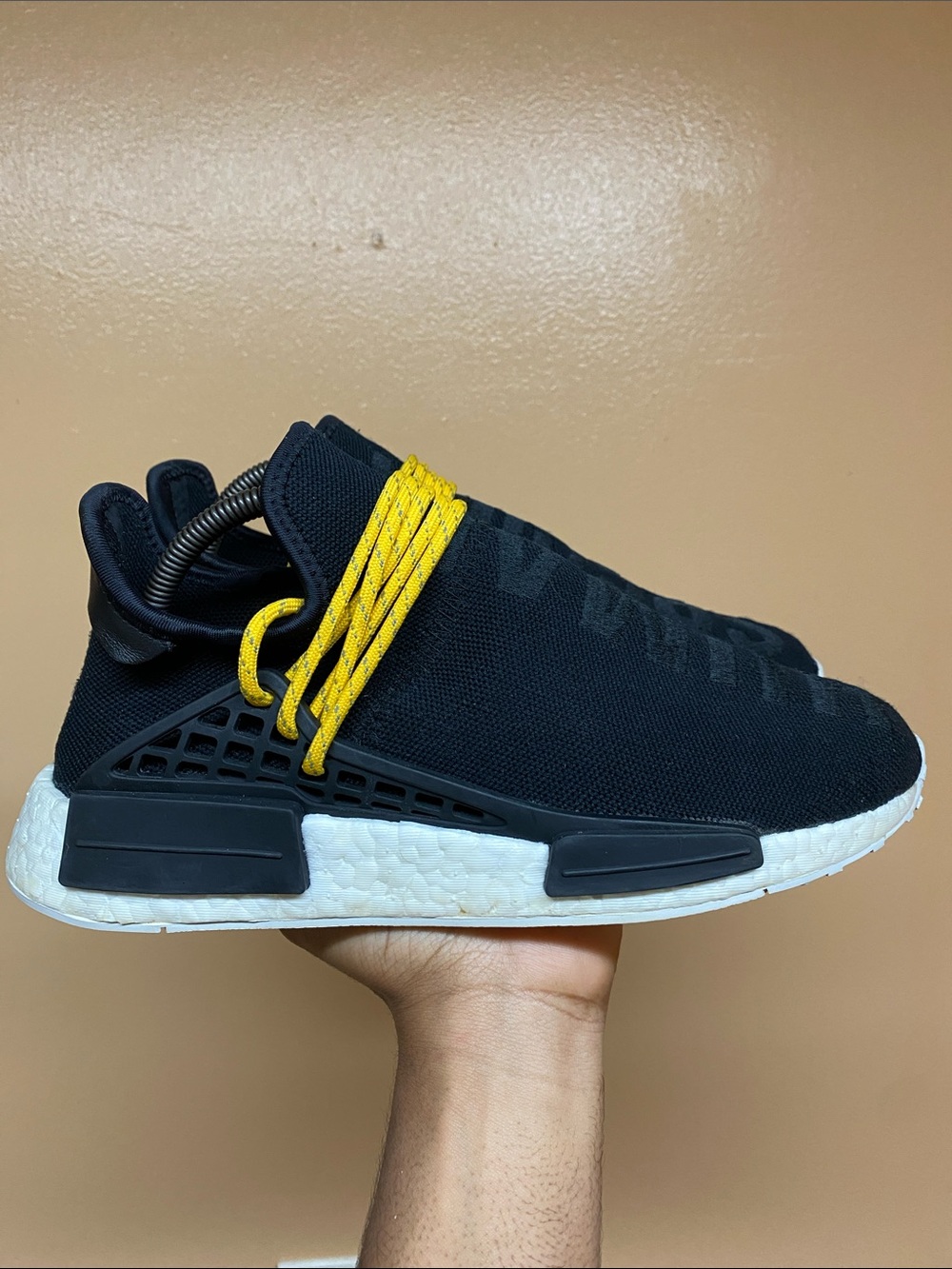 Pharrell X Adidas NMD Human Species “Core Black” Size 8  BB3068